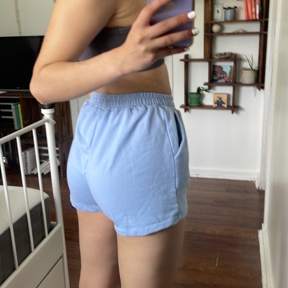 Blue track shorts - Picture 2 of 3